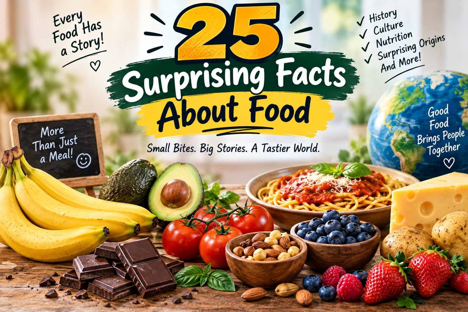25 Surprising Facts About Food