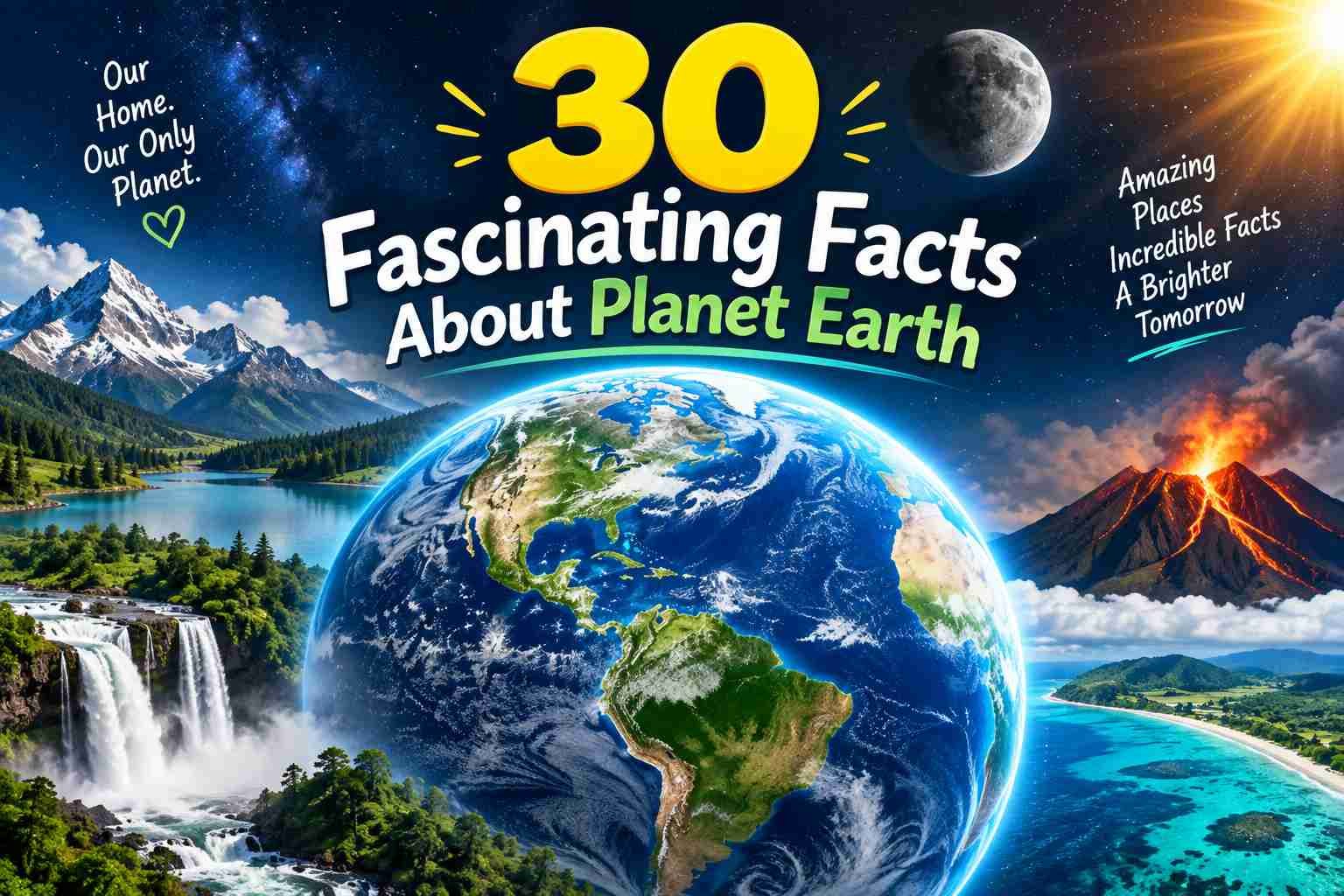 30 Fascinating Facts About Planet Earth