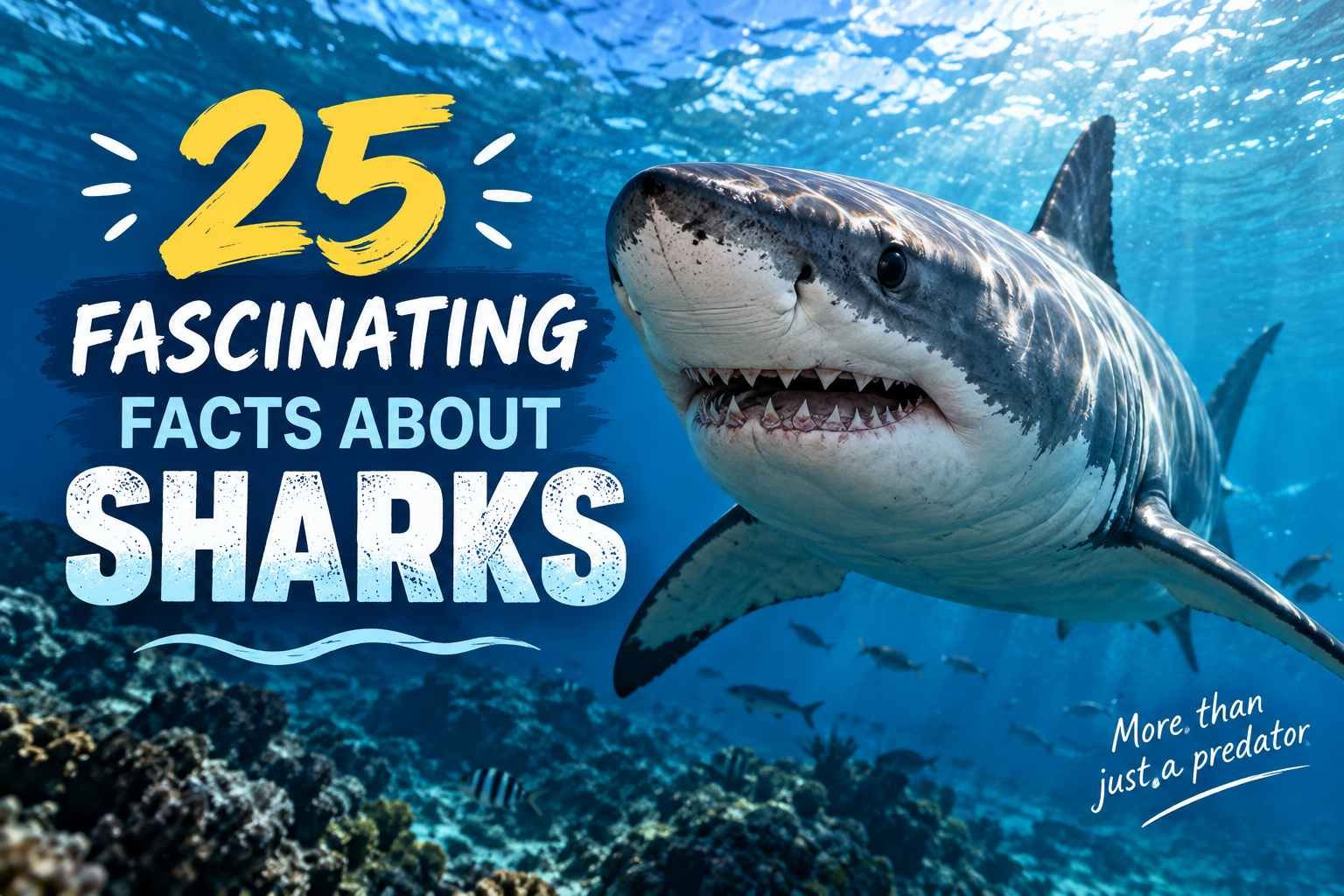25 Fascinating Facts About Sharks