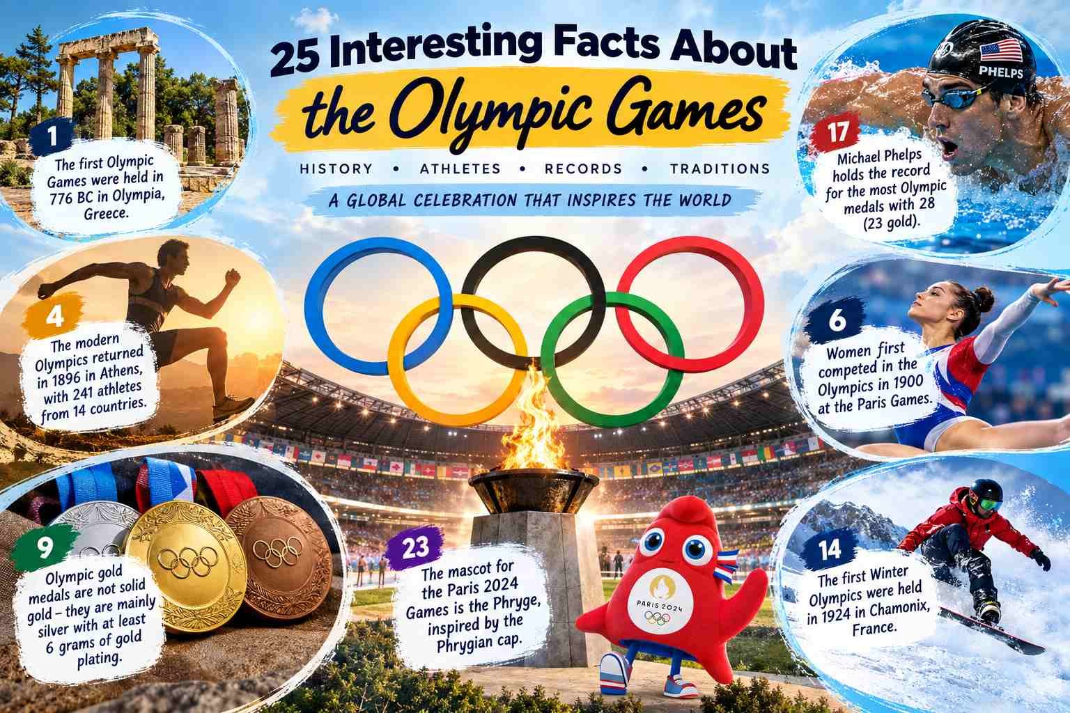 25 Interesting Facts About the Olympic Games